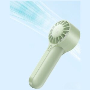 USAMS Mini ZB288 1200mAh Green Handheld Fan - Image 7