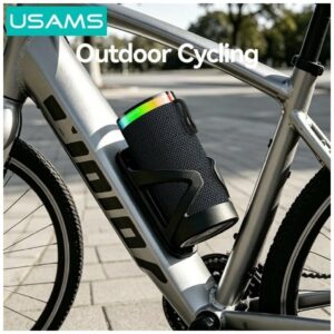 USAMS YX018 Portable Bluetooth 5.4 Wireless Speaker juodos spalvos - Image 10