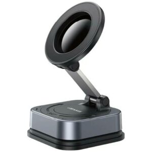 USAMS ZJ093 Universal Magnetic Phone Holder for Car, Home and Office juodos spalvos