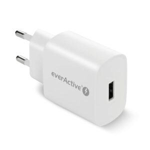 Tinklo įkroviklis 1× USB Quick Charge 3.0 18 W, baltas - Image 2