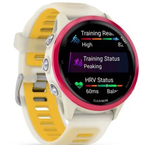 Garmin Forerunner 570 3,05 cm (1.2") AMOLED 42 mm Skaitmeninis 390 x 390 pikseliai Lietimui jautrus ekranas Rožinė, Balta „Wi-Fi“ GPS (palydovinis) - Image 3