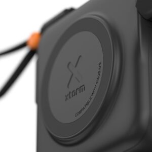 Xtorm XTPP101 nešiojamasis įkroviklis Ličio polimeras (LiPo) 10000 mAh Belaidis įkrovimas Juoda - Image 2