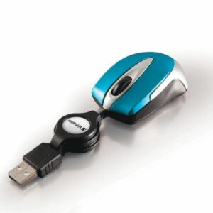 Verbatim Go Mini Optical Mouse USB-A 1000 dpi blue 49022