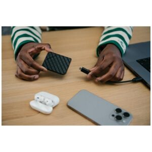 Verbatim Store n Go Mini Diamond USB-C SSD external drive 512GB juodos spalvos 32024 - Image 4