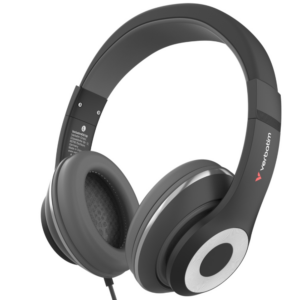 Ausinės Verbatim TruSound USB-C juodos spalvos 30198 - Image 1