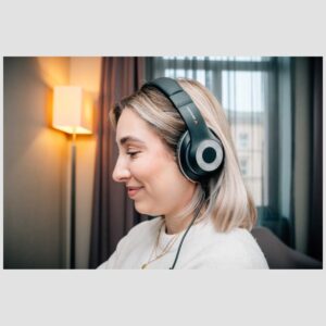 Ausinės Verbatim TruSound USB-C juodos spalvos 30198 - Image 4