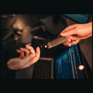 External drive Verbatim Keypad Secure USB-C 3.1 Gen 1 32GB juodos spalvos 49430 - Image 4