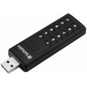 External drive Verbatim Keypad Secure USB-C 3.1 Gen 1 128GB juodos spalvos 49429