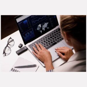 External drive Verbatim Keypad Secure USB-C 3.1 Gen 1 128GB juodos spalvos 49429 - Image 5