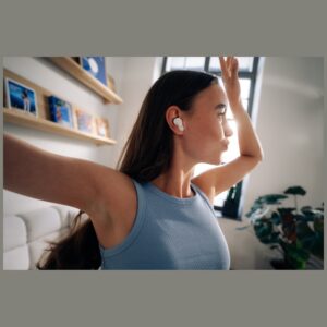 In-ear headphones Verbatim TruSound Pro white 30202 - Image 4