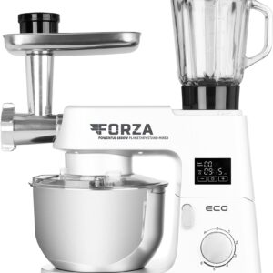Virtuvinis kombainas ECG FORZA 5500 Giorno Bianco - Image 1