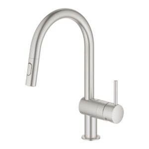Virtuvinis maišytuvas su ištraukiama žarna Grohe MINTA 32321DC2, nerūdijančio plieno - Image 3