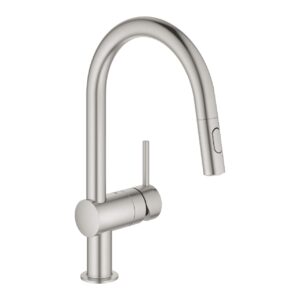 Virtuvinis maišytuvas su ištraukiama žarna Grohe MINTA 32321DC2, nerūdijančio plieno - Image 1