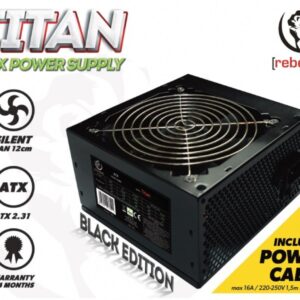 REBELTEC ATX MAITINIMO ŠALTINIS VER.2.31 BOX+KABELIS TITAN 500 - Image 3