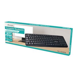 Vakoss TK-103PK klaviatūra USB Juoda - Image 2