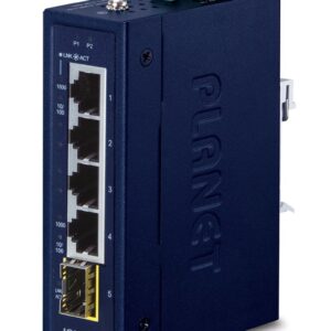 PLANET IGS-510TF tinklo komutatorius Ne-valdomas Gigabit Ethernet (10/100/1000) Mėlyna