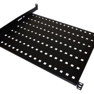 Alantec SA-P-19-1U-650-4-C-02 Fiksuota lentyna 19", 1U gylis 650 mm, juoda