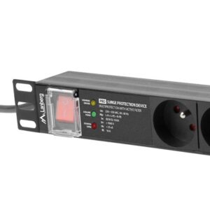 LANBERG MAITINIMO JUOSTOS STOVAS PDU 19" (1U, 16A, 7X 230V PL, 2 m) - Image 2