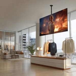 Universalus OLED QLED lubų laikiklis LCD monitorius 23-100 max 50kg Max VESA 600x400 - Image 3