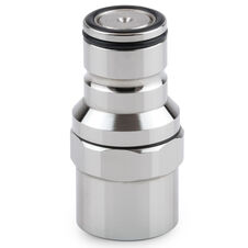 Thermal Grizzly DeltaMate Quick Disconnect Male - F, Gloss Nickel