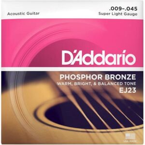D'Addario EJ23 - akustinės gitaros stygos (9 - 45)