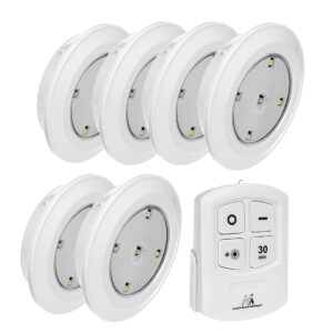 Jeu de lampes 6 LED Maclean Energy avec télécommande pour piles 3xAA MCE165 - Image 2