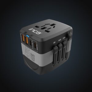 Inca IPW-45SA maitinimo kištukų adapteris Universalus Juoda - Image 2