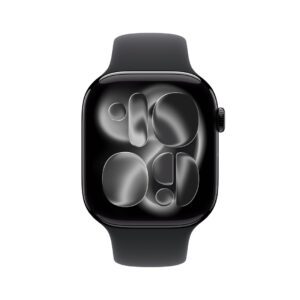 Apple Watch Series 11 OLED 46 mm Skaitmeninis 416 x 496 pikseliai Lietimui jautrus ekranas Juoda „Wi-Fi“ GPS (palydovinis) - Image 2