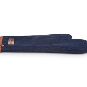 Le Creuset 45100327760800 virtuvinė puodkėlė bei pirštinė Orkaitės pirštinė 1 vnt Mėlyna, Ruda Medvilnė - Image 3