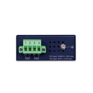 PLANET IGS-510TF tinklo komutatorius Ne-valdomas Gigabit Ethernet (10/100/1000) Mėlyna - Image 3
