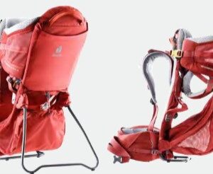 Deuter Kid Comfort Active SL Kūdikių nešioklė Poliamidas Raudona