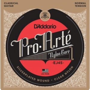 D'Addario EJ45 Pro-Arté Nylon - klasikinės gitaros stygos - Image 1