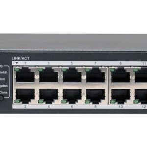 LevelOne GEU-1632 Ne-valdomas Gigabit Ethernet (10/100/1000) 1U Pilka - Image 1