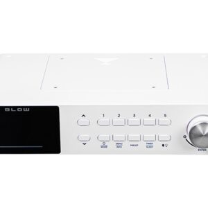 FM/DAB+ BLOW RK1 virtuvės radijas, baltas