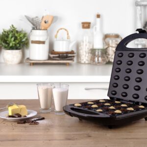 Mesko Home MS 3041 vaflinė 24 vafliai 1600 W Juoda