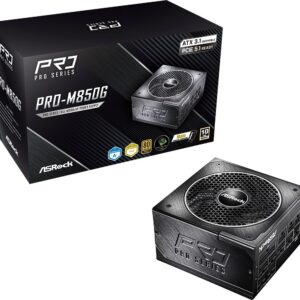 „Asrock“ PRO-M850G 850 W 80 PLUS Gold maitinimo blokas - Image 1