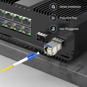 Extralink EX.6211 tinklo siųstuvų-imtuvų modulis Optinis pluoštas 10000 Mbit/ai SFP+ - Image 3