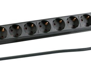 EFB Elektronik EK631DE.1 elektros tinklo ilgintuvas 2 m 9 AC išvestis(ys / čių) Vidaus Juoda - Image 3