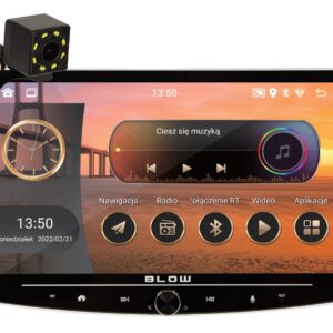 Radijas BLOW CP01 1DIN 10" Android/WiFi/GPS/CARPLAY su pasukamu ekranu - Image 2