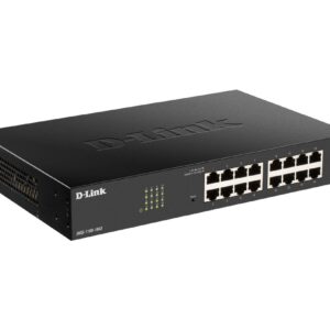 D-Link DGS-1100-16V2 Valdomas L2 Gigabit Ethernet (10/100/1000) Juoda - Image 2