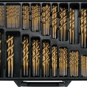 YATO METALO GRĄŽTŲ RINKINYS TITANINIS 190 vnt. /1-13mm
