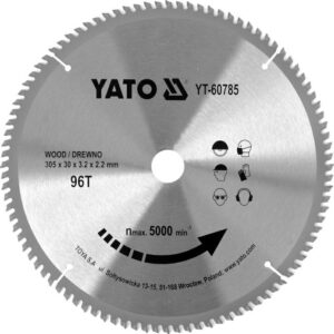 YATO DISKINIS PJŪKLAS SU KARBIDINIAIS DANTIMIS 305*96*30     60785