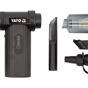 YATO MINI TURBO PŪSTUVAS / DULKIŲ SIURBLYS SU PRIEDAIS
