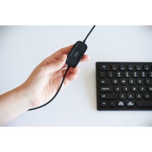 Kensington H2000 Laisvų rankų įranga Vielinis Su lankeliu C tipo USB - Image 2