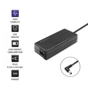 Qoltec 52400 maitinimo adapteris / inverteris Vidaus 30 W Juoda - Image 3