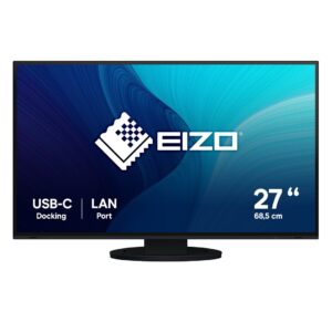 EIZO FlexScan EV2795-BK kompiuterio monitorius 68,6 cm (27") 2560 x 1440 pikseliai Quad HD LCD Juoda - Image 1