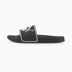 PUMA 384139_01_38 šlepetė per pirštą ir (arba) įsispiriama šlepetė Kištukinis Juoda, Balta