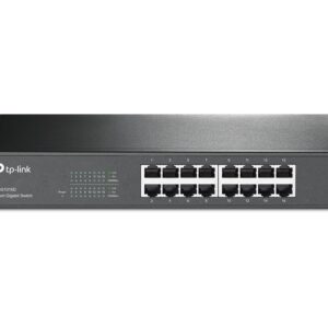 TP-Link TL-SG1016D(UN) tinklo komutatorius Ne-valdomas L2 Gigabit Ethernet (10/100/1000) Juoda