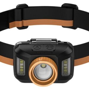 Duracell DH850R Gift Box Prožektorius ant galvos juodas, oranžinis