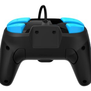 PDP Rematch: Sheikah Shoot Juoda, Mėlyna USB Žaidimų pultelis Analoginis / skaitmeninis Nintendo Switch, Nintendo Switch Lite, „Nintendo Switch“ OLED - Image 3